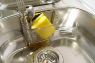 раковина, мочалка