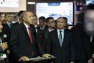 Реджеп Тайип Эрдоган и Владимир Путин