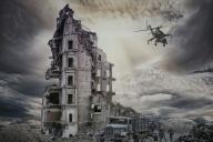 Руины, война