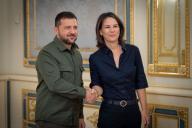 Владимир Зеленский и Анналена Бербок 