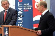 Джордж Буш и Владимир Путин