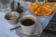 апельсин, чашка