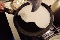 тесто, сковорода