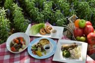 тарелки, еда