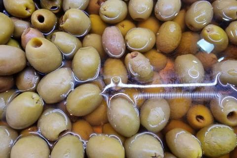 зеленые оливки