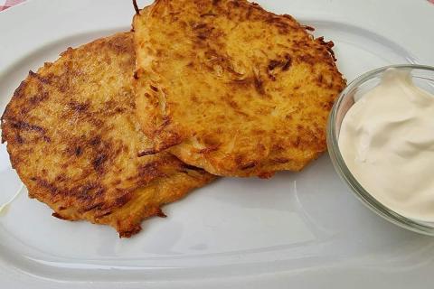 дранки в тарелке
